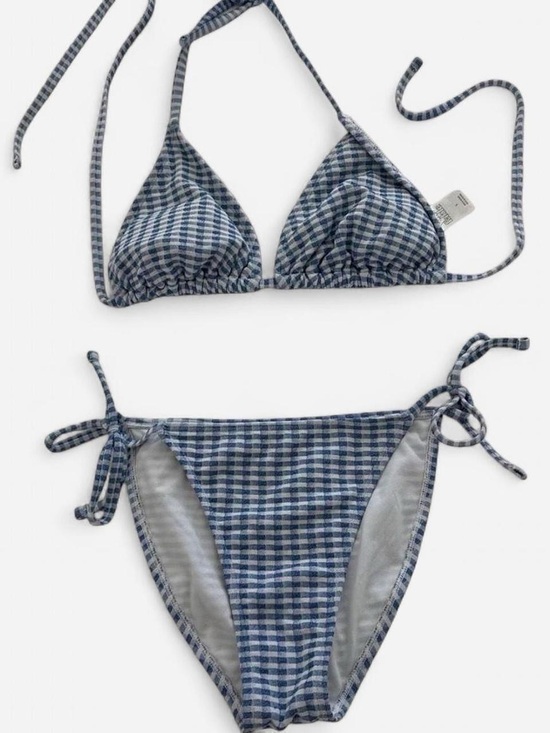 wild fable Other - Blue and white gingham bikini set